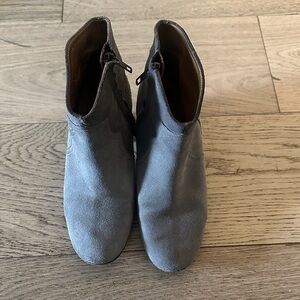 Isabel Marant Gray Suede Ankle Boots